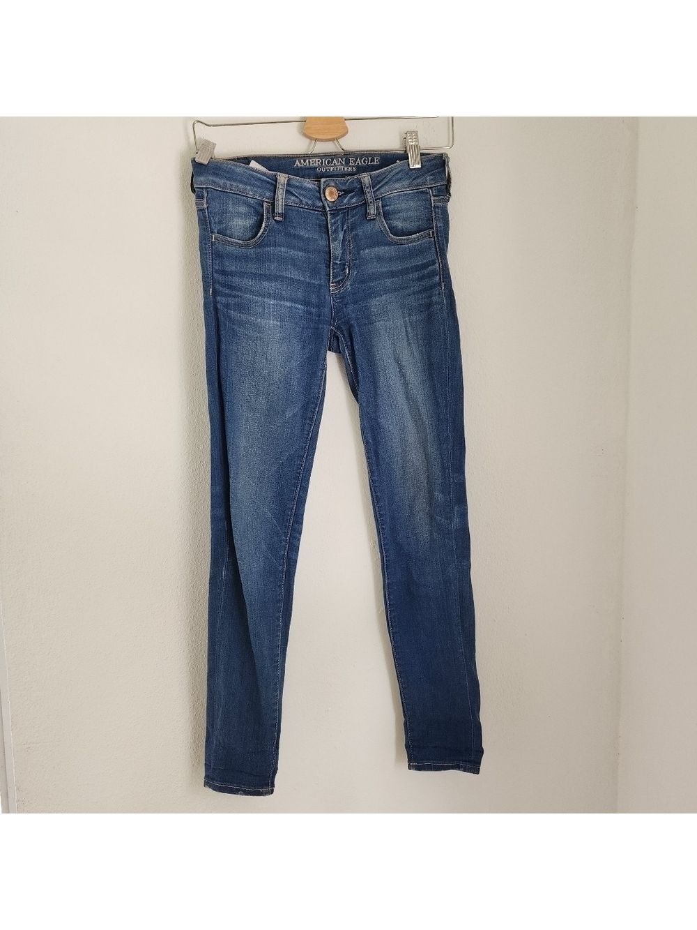 American Eagle Super Stretch X Skinny Jeans Size 0 Short